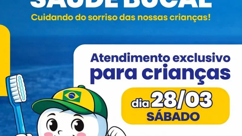 Dia B da Saúde Bucal leva atendimento gratuito para crianças em Balneário Gaivota