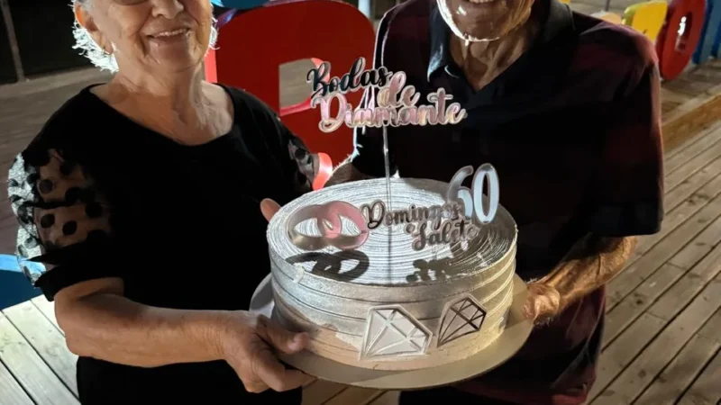AMOR QUE ATRAVESSA GERAÇÕES: CASAL CELEBRA 60 ANOS DE UNIÃO EM ARARANGUÁ