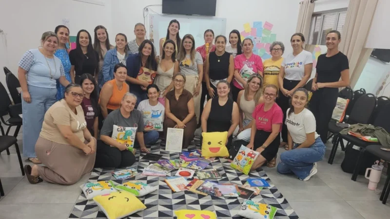 SOMBRIO AVANÇA NA EDUCAÇÃO INFANTIL COM FORMAÇÃO DE PROFESSORES EM LEITURA E ESCRITA