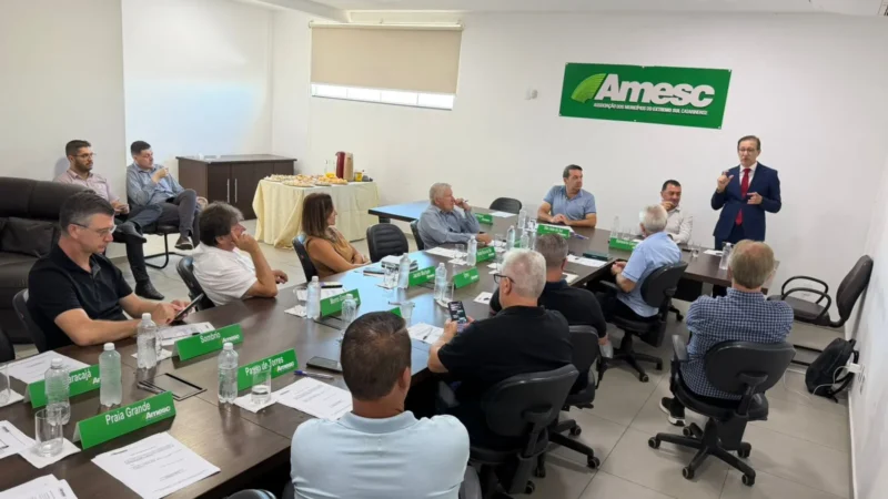 AMESC REATIVA CONSÓRCIO REGIONAL E UNIFICA PREFEITOS EM PAUTAS ESTRATÉGICAS