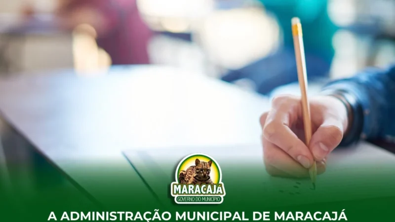 Câmara de Maracajá abre vaga para Serviços Gerais com remuneração de R$ 2,4 mil; veja como se inscrever