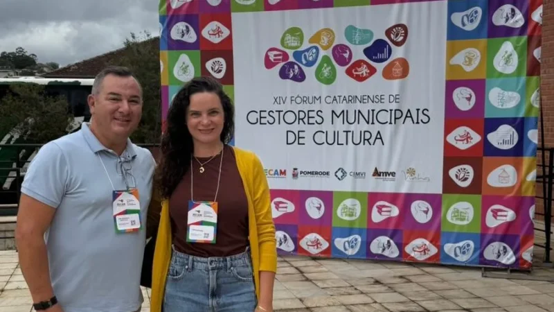 Araranguá marca presença em fórum estadual e reforça compromisso com a cultura