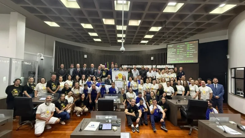 APAE de Araranguá é homenageada pelos 55 anos com reconhecimento do Legislativo