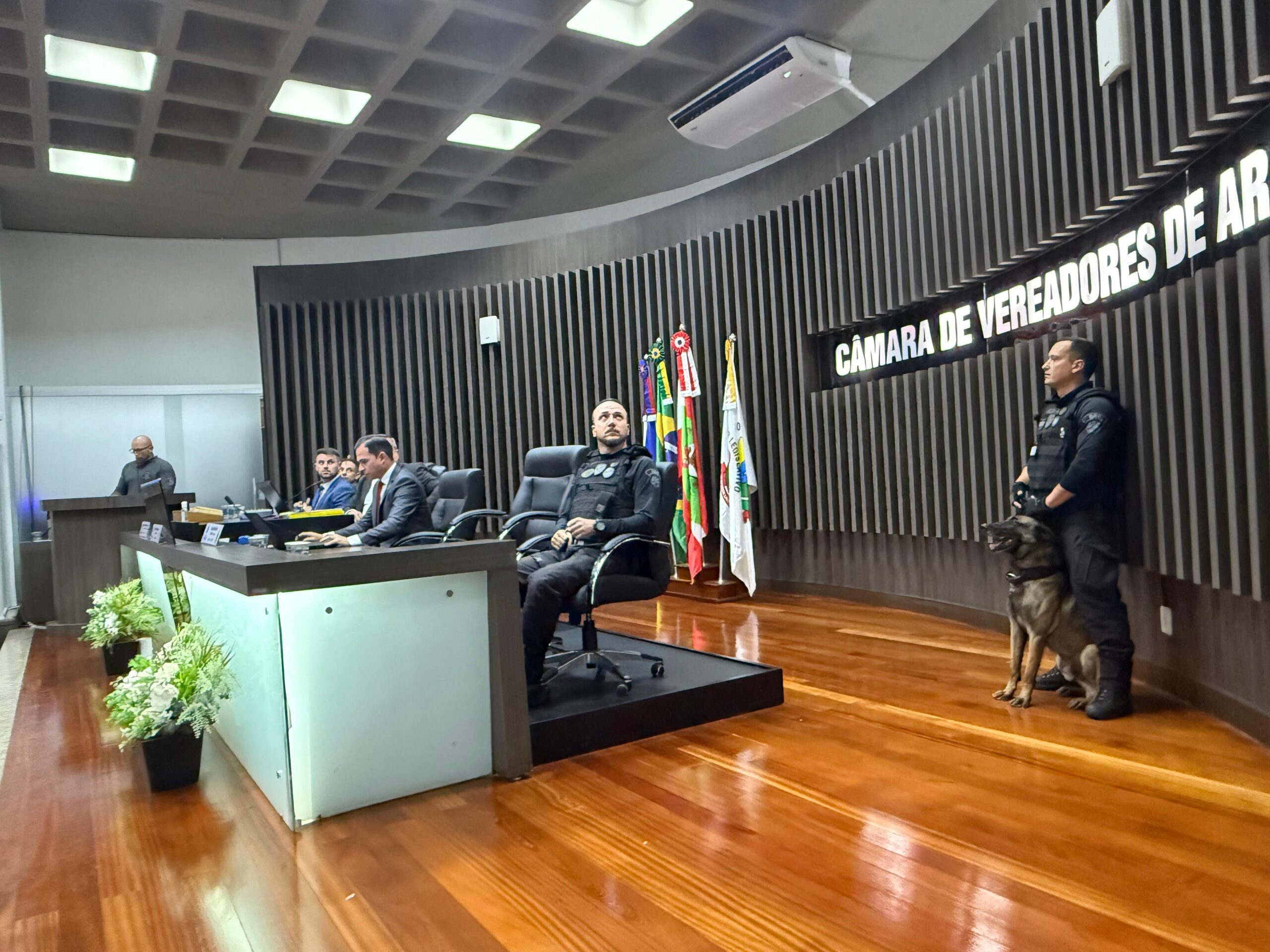 Câmara de Araranguá recebe apresentação do Sistema Socioeducativo da Regional Sul