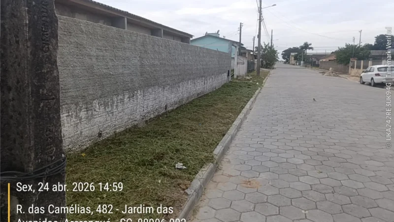Obras e limpeza urbana reforçam segurança e mobilidade em Araranguá