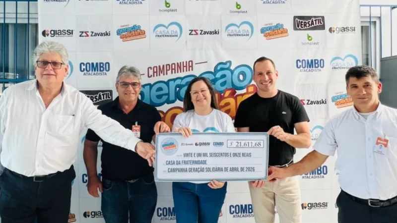 Gratidão e solidariedade marcam mais uma edição da Campanha Geração Solidária da Casa da Fraternidade