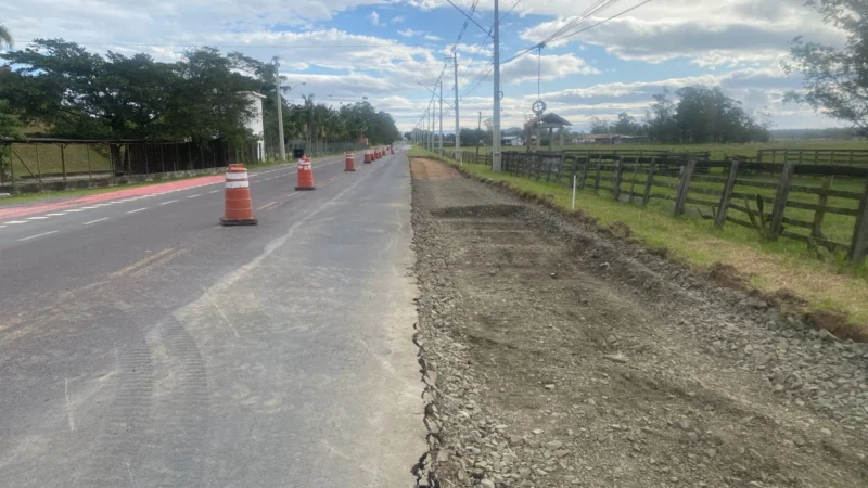 Obras de trevos alemães na ARA-227 prometem mais segurança e mobilidade em Araranguá