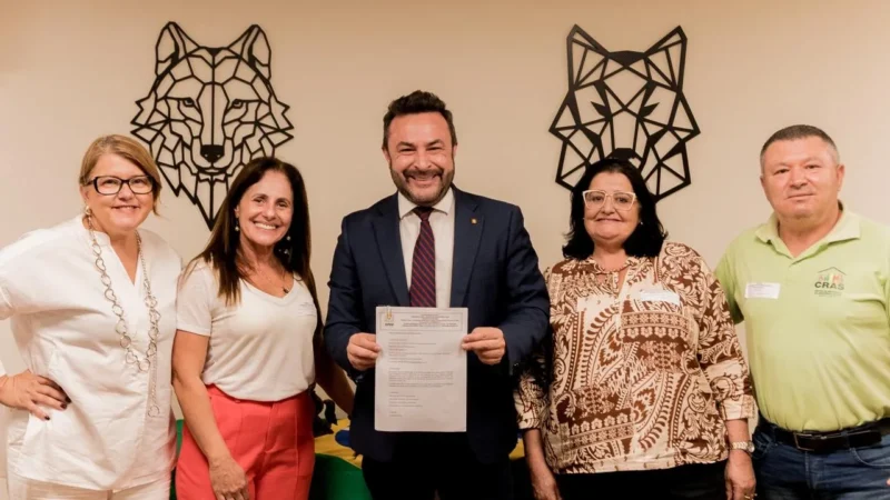 Deputado Marcius Machado garante recursos para APAE e Assistência Social de Balneário Gaivota