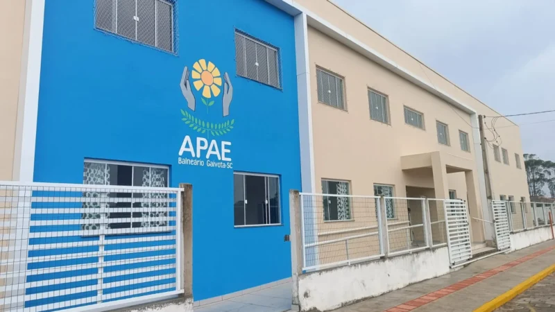 APAE de Balneário Gaivota lança campanha para ampliar atendimentos e fortalecer serviços