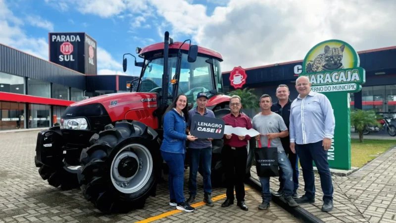 MARACAJÁ REFORÇA AGRICULTURA COM NOVO TRATOR DE R$ 255 MIL