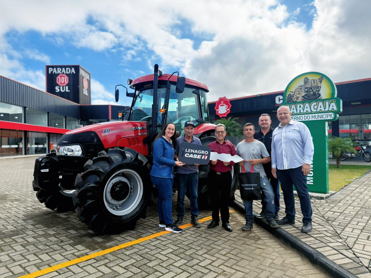 MARACAJÁ REFORÇA AGRICULTURA COM NOVO TRATOR DE R$ 255 MIL