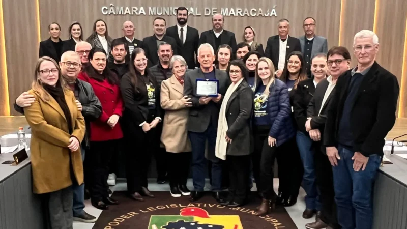 Legislativo de Maracajá homenageia APAE pelos 20 anos de atuação em defesa da inclusão