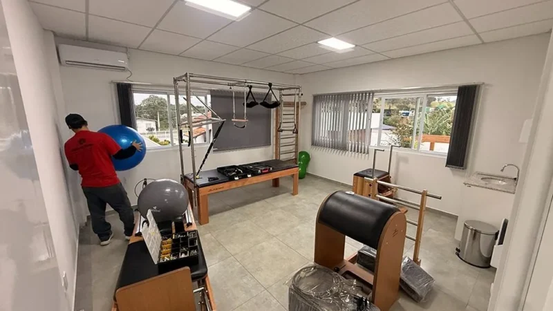 Santa Rosa do Sul inaugura primeira clínica municipal de reabilitação da Amesc com hidroterapia e pilates