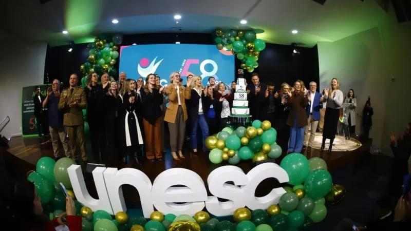 UNESC CELEBRA 58 ANOS CONSOLIDADA COMO POTÊNCIA TRANSFORMADORA DO SUL CATARINENSE