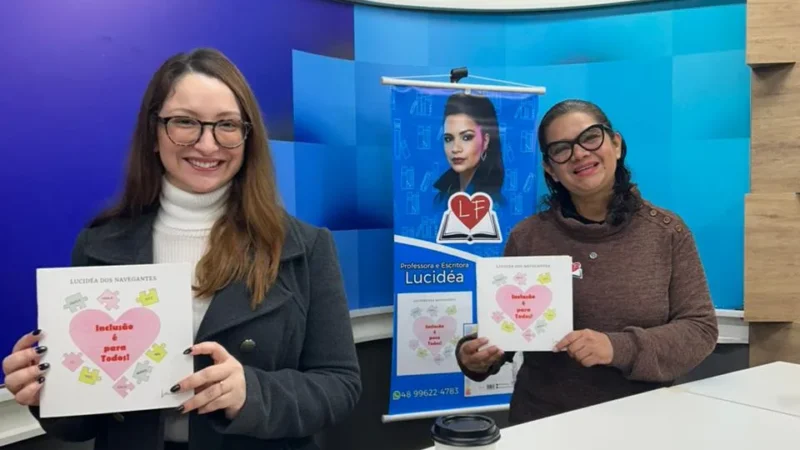Escritora e psicopedagoga Lucidéa Farias lança livro sobre inclusão prática na sociedade
