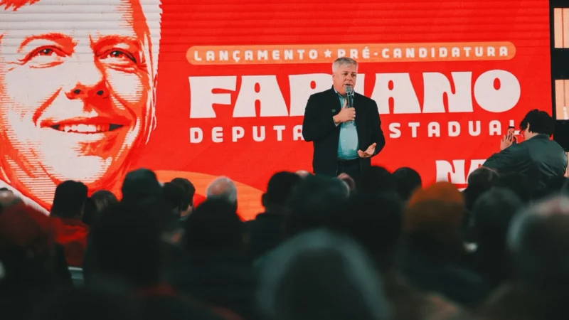Fabiano da Luz confirma pré-candidatura com a presença de Merísio
