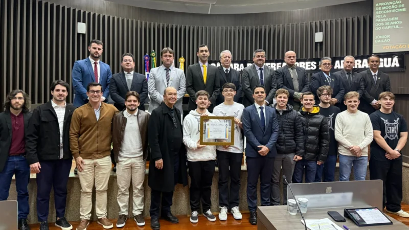 Jovens líderes recebem Moção de Reconhecimento pelos 30 anos do Capítulo SMAK em Araranguá