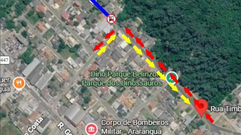 Novas regras para caminhões e ônibus alteram trânsito em Araranguá