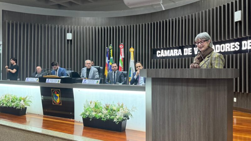 UFSC Araranguá apresenta projetos e reforça papel social em espaço de fala na Câmara