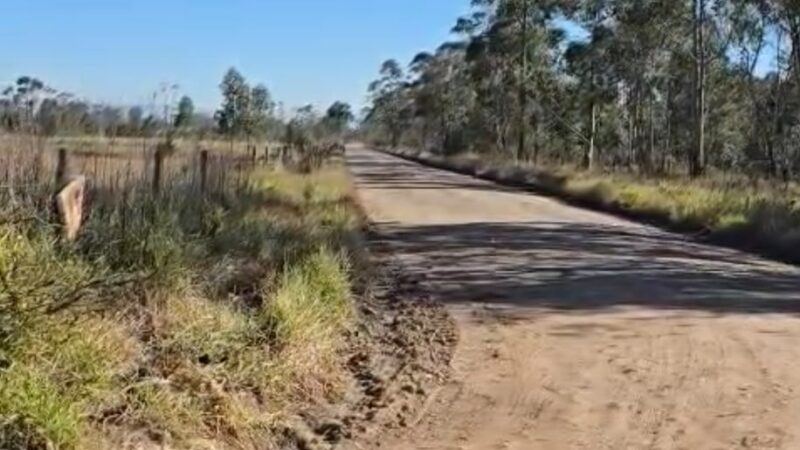 Projeto para pavimentação da estrada do CTG até Araranguá avança e prevê novo acesso asfaltado