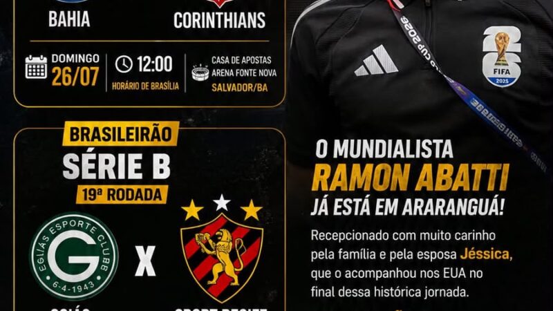 Ramon Abatti segue em destaque no futebol brasileiro após participação na Copa do Mundo