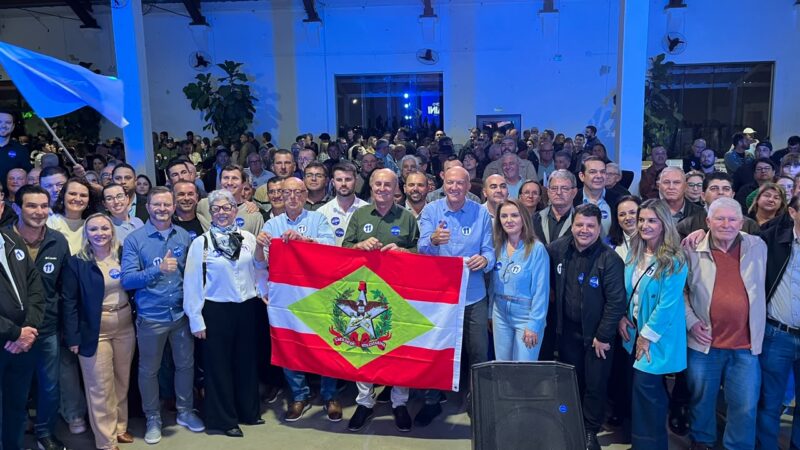 Evento lotado marca lançamento da pré-candidatura de Evandro Scaini e evidencia força política regional