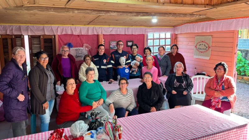 Projeto do SAMU capacita mulheres e leva primeiros socorros a 27 Clubes de Mães em Arroio do Silva