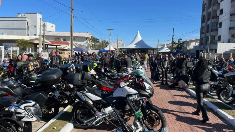 Com recorde de público, 5º Moto Peixe movimenta a 33ª Festa do Peixe