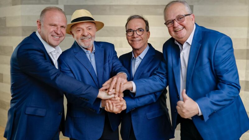 Gelson Merisio (PSB) inicia campanha ao governo de Santa Catarina com ato ao lado de Lula em São Bernardo do Campo
