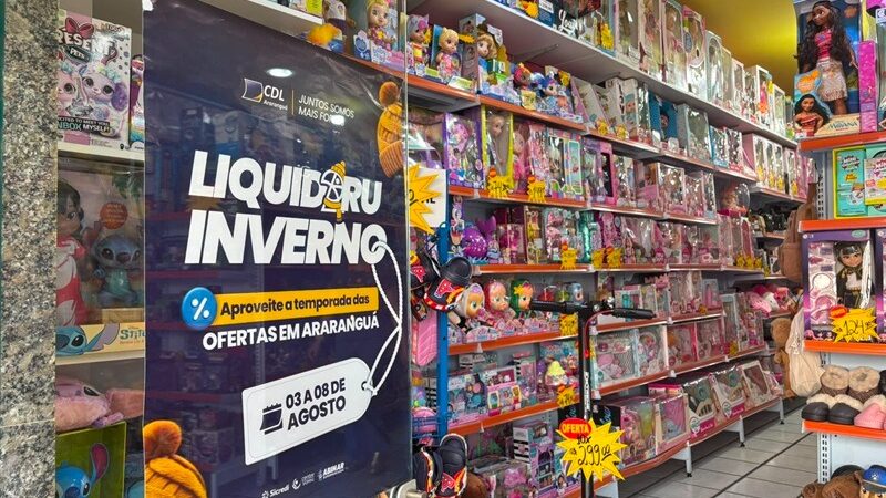 Liquidaru começa hoje e promete movimentar Araranguá com mais de 200 lojas e grandes descontos