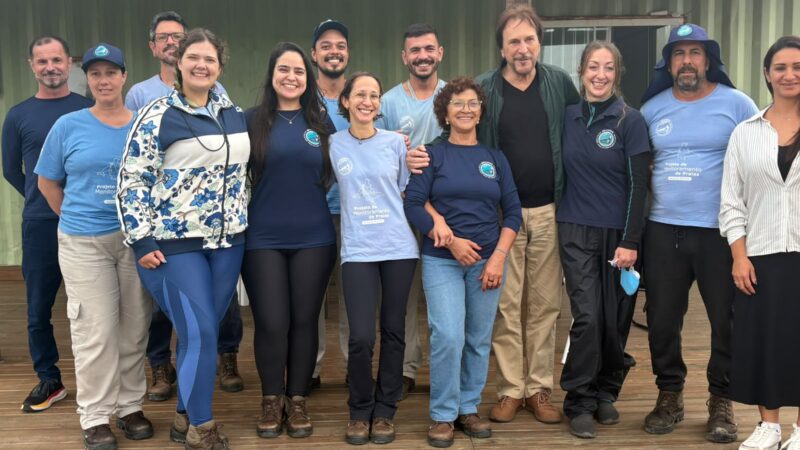 Prefeitura acompanha ações do Educamar e avanço das obras da nova sede em Araranguá