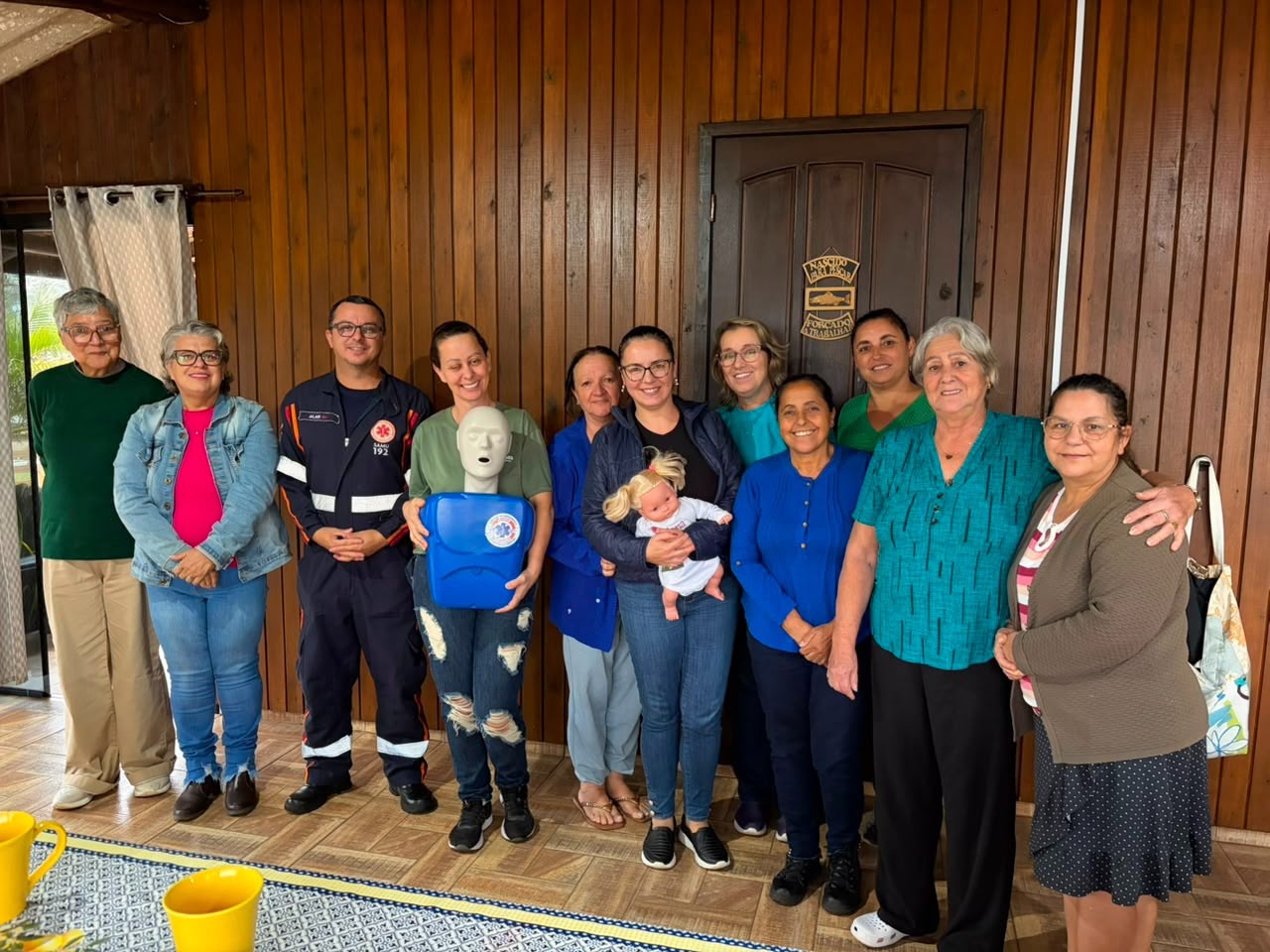 Projeto Multiplicador leva orientações sobre primeiros socorros ao Clube de Mães Belmar