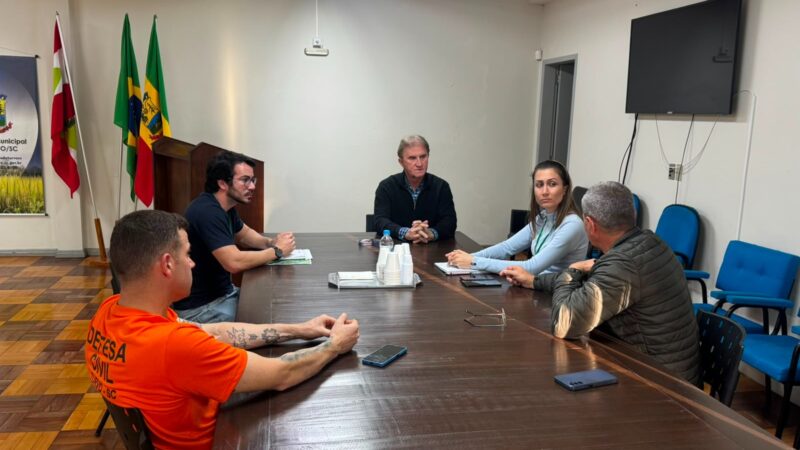 Reunião alinha cronograma da revitalização do Centro de Turvo