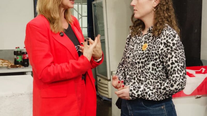 Mariana Sartor participa de encontros com comunidades e lideranças femininas em Laguna