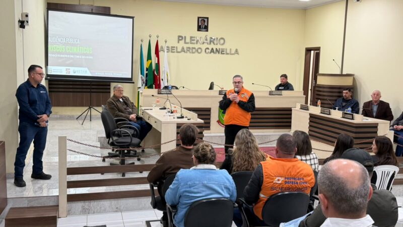 Ermo debate riscos climáticos e reforça preparação para eventos extremos