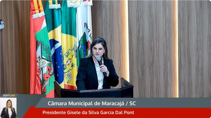 Presidente revela situação financeira da Câmara de Maracajá após seis meses de gestão