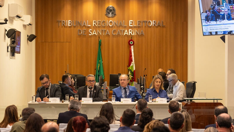 Sorteio define ordem de veiculação no horário eleitoral gratuito em SC para as Eleições 2026