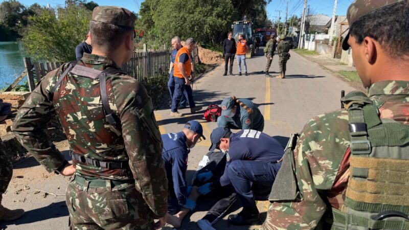 Simulação de emergência testa atuação integrada em Araranguá