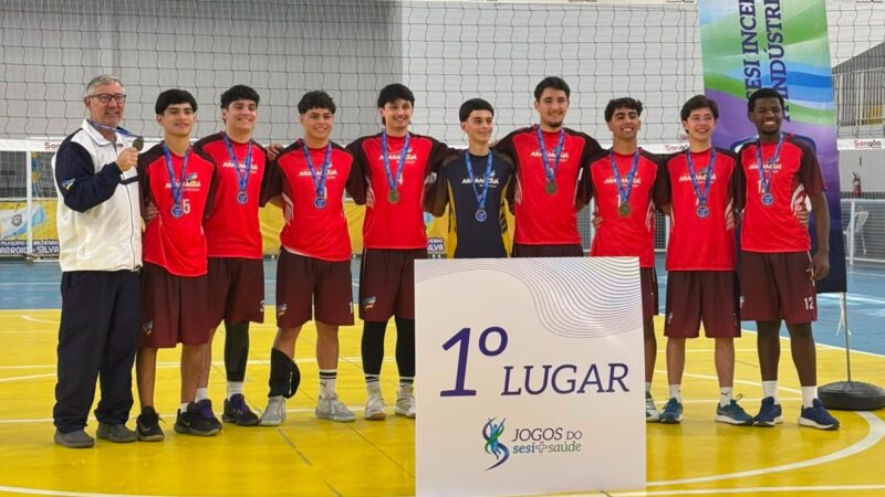 Araranguá se destaca no futebol e no vôlei com vitórias e pódios no fim de semana