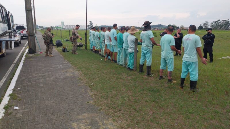 Projeto Recomeçar passa a contar com inspeções periódicas da Polícia Penal em Araranguá