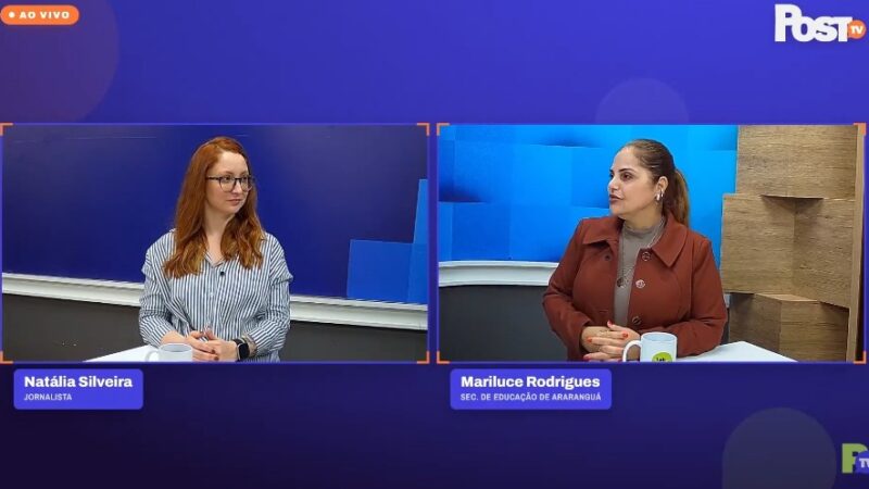 Avanço nos Índices do IDEB e Estratégias Pedagógicas: Secretária Mariluce Rodrigues Destaca Conquistas da Educação de Araranguá na Post TV