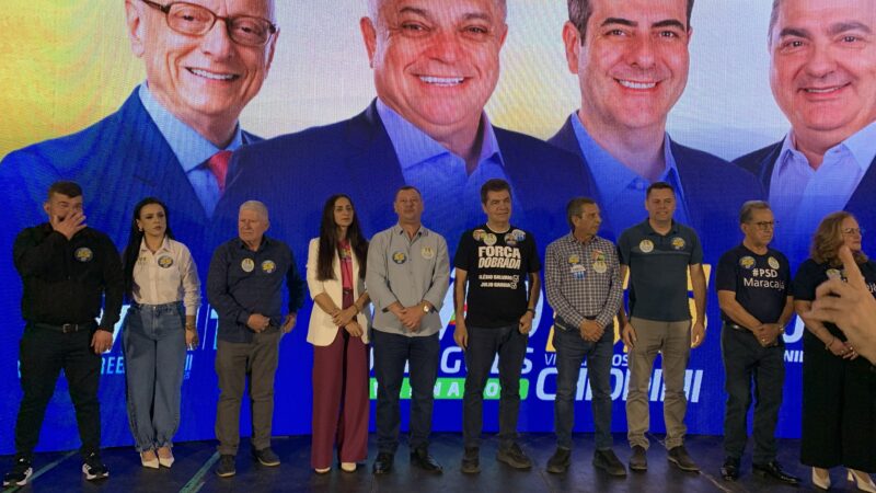 Força dobrada: Julio Garcia e Clésio Salvaro lançam campanha em Araranguá