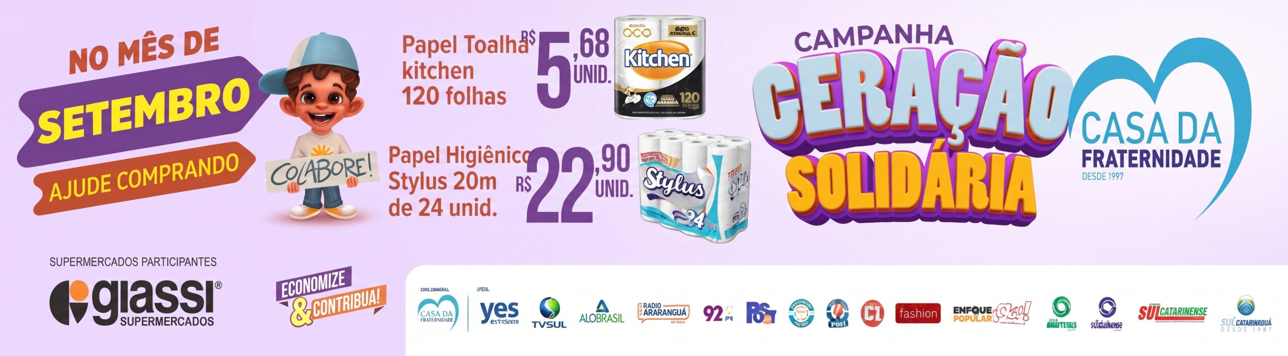Geração Solidária — Setembro