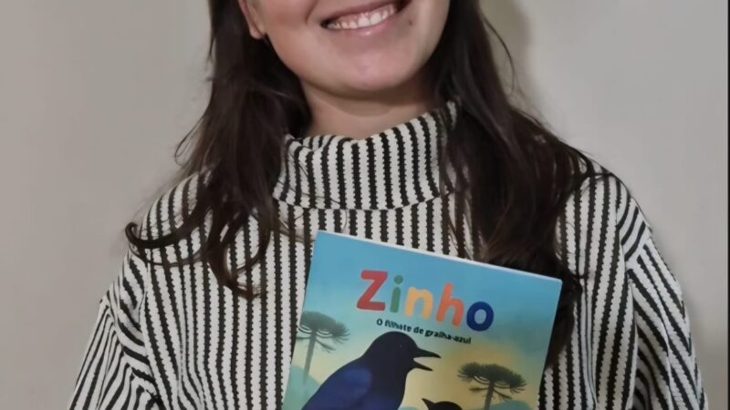 Escritora de Sombrio transforma superação em história infantil