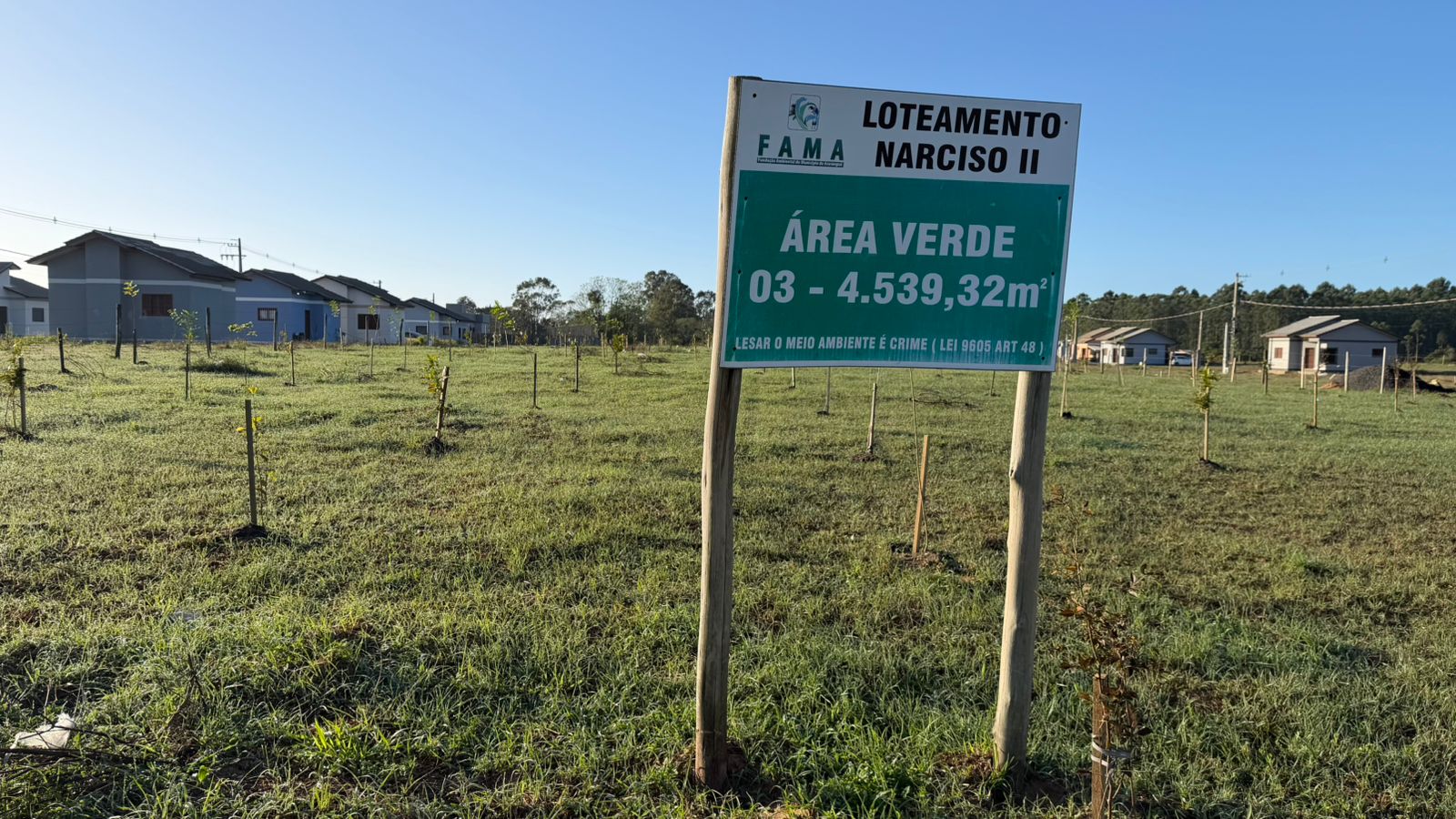 Araranguá planta mais de 2,3 mil mudas e amplia áreas verdes em bairros do município