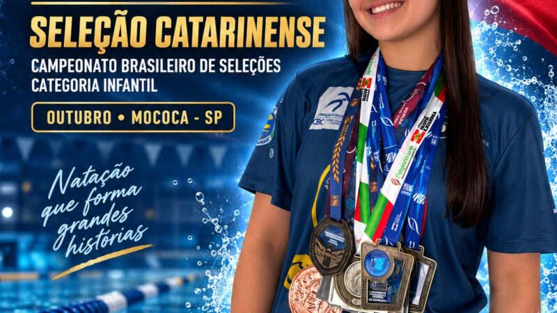 Atleta de Araranguá é convocada para representar Santa Catarina no Brasileiro de Seleções