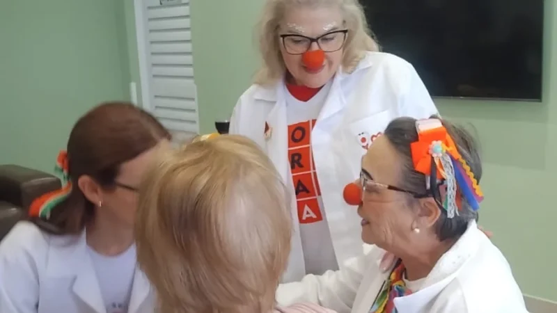 Doutores da Vida celebram reencontro com moradores do Lar do Idoso São José em Sombrio