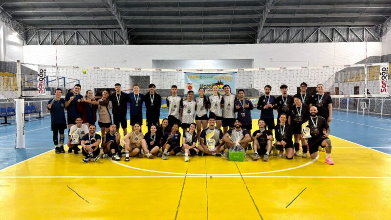 Criciúma conquista título do 1º Torneio Sicredi de Voleibol Misto em Arroio do Silva