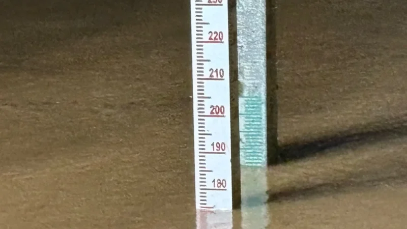 Rio Araranguá sobe e chega a 2,40 metros; Defesa Civil mantém alerta