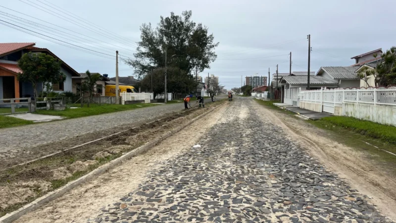 Obras de infraestrutura avançam em Balneário Arroio do Silva